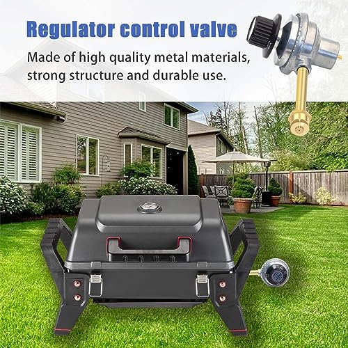 29102349 Grill BBQ Regulator Control Valve Replacement,Tru-Infrared Regulator Valve Compatible with Charbroil Grill2Go Portable Liquid Propane Gas Grill 2012 29103224A - Grill Parts America