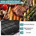 Criditpid Grill Grates Replacement for Char Griller 5050, 5650, 2121, 3001, 5072, 2123, 3072, 2828, 3030, 4000, King Griller 3008 5252, 19 3/4" Cast Iron Cooking Grid for Chargriller Duo 5050 Parts - Grill Parts America