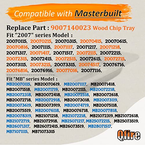 Replacement Wood Chip Tray-9007140023 Compatible with Masterbuilt 30 inch & 40 inch Digital Electric Smoker,for Masterbuilt electric smoker parts - Grill Parts America