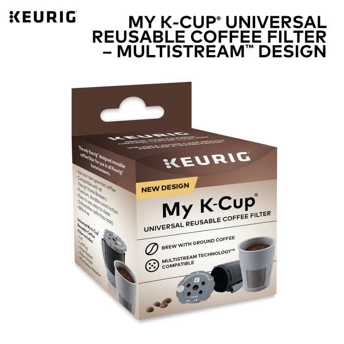 Keurig My K-Cup Universal Reusable Filter MultiStream Technology - Gray - Grill Parts America