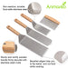 Anmarko Stainless Steel Metal Spatula Set - Grill Parts America