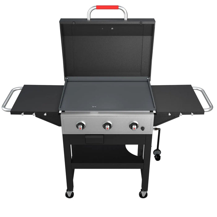 Char-Broil 28" 3-Burner 463286023 Gas Griddle & Cover Bundle - Grill Parts America