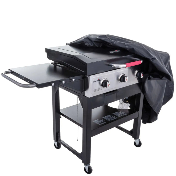 Char-Broil 28" 3-Burner 463286023 Gas Griddle & Cover Bundle - Grill Parts America